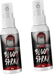2pcs Fake Blood Spray Special Effects Makeup Washable Blood for Halloween Vampire Costume
