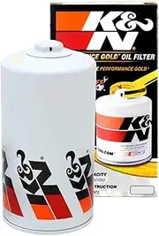 K&N HP-4005 Premium Oil Filter for 2020 Ford F250 Super Duty 6.7L V8 Diesel
