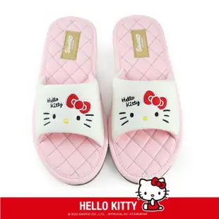 【Paidal】Hello Kitty 凱蒂貓一片式高級室內拖鞋