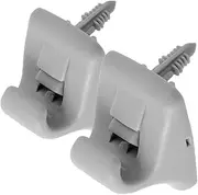 GANAZONO 2 Pcs Sun Visor Clip Visor Clips for Cars Visor Mounting Clips Sun Visor Mount Clip Sun Visor Repair Kit Car Visor Accessories Sun Visor Repair Clip Sun Visor Buckle Plastic