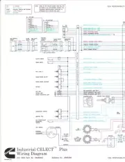 Cummins Industrial CELECT Plus Fold-Out Wiring Diagram - Laminated - 3666348