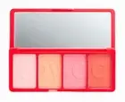 Toy Factory Sunset Powder Blush Palette Matte Shimmer Pink Peach