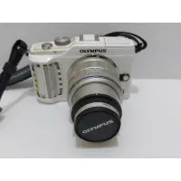 在飛比找蝦皮購物優惠-OLYMPUS E-PL2 數位相機 EPL2 白 + 14