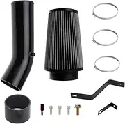 7.3L Cold Air Intake Kit 4" Cold Air Intake Pipe Kit for Ford F250 F350 Super Duty 1999.5 2000 2001 2002 2003 7.3 Powerstroke Diesel (Black)