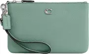 Coach Small Wristlet, Aquamarine