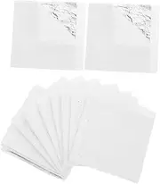 MERRYHAPY 20 Sheets Hair Perm Sheets Disposable Hairdressing Styling Tool for Safe Curling and Coloring High Temperature Resistant Jumbo End Sheets for Salon and Home Use