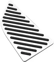 Pexorin For Toyota, for Corolla, E210 12th 2019 2020 2021 2022 Car Pedals Pads Accelerator Fuel Brake Footrest Pedal Plate Covers Accessories Foot Pedal Cover non-slip pedal overlay(Black FOOTREST 1PC