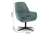 REUS Swivel Accent Chair