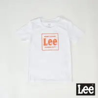在飛比找樂天市場購物網優惠-Lee 方框Logo短袖圓領T恤 男女童裝 LS210025
