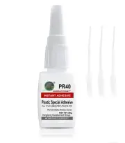 Super Glue for Plastic Instant Strength Adhesive for Plastic Model Acrylic Mi...