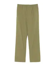 Elastic waist casual pants M Gray