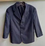 Boys Van Heusen Navy Blazer Sport Coat Size 10 Husky New tag on sleeve