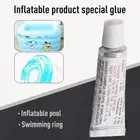Inflatable Toy Airbed Spa & Hot Tub Patch Repair Kit Glue Lazy Pools1/2/5X H8J0