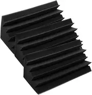 GLSTOY 3pcs Acoustic Diffuser Sound Absorbing Panel for Low Frequency Soundproofing High Density Material Theaters Ktv and Recording Fire Resistant
