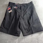ROUNDTREE & YORKE Men’s Black TRAVEL SMART SHORT SZ 32 EXPANDER WAISTBAND