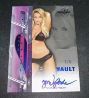 2012 Benchwarmer TINA JORDAN Vault Blue Foil Autograph/5 PLAYBOY Playmate Sexy