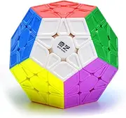 CuberSpeed Qiyi Megaminx Sculpted Stickerless Magic Cube Mofangge QiYi QiHeng S Stickerless Sculpted megaminx Speed Cube