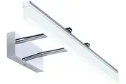 LED Bathroom Mirror Front Light 9W Retractable Over Mirror Wall Light 40cm Waterproof Stainless Steel and Acrylic Rotatable,Cool White