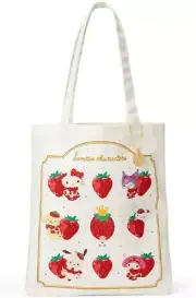 Hello Kitty Sanrio Characters Cotton Tote Bag 50th Anniversary Limited Japan