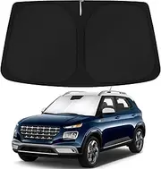 Custom Fit Windshield Sun Shade for 2020-2024 2025 Hyundai Venue Accessories Sunshade Sun Visor Protector Foldable Blocks UV Rays Keep Your Car Cooler