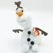 Olaf Snowman TY Beanie Babies Plush Disney NWT Frozen