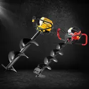 Giantz Post Hole Digger Petrol Digger Fence Drill Borer Petrol Drill Auger Extension Kit Power 65/74/82CC