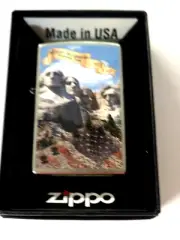 Rare Prototype Mount Rushmore National Park 1 of 1 Zippo Lighter