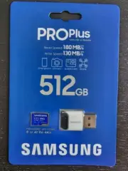 Brand new Samsung - Pro Plus 512GB microSDXC Memory Card