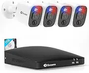 Swann 4 Camera 4 Channel 1080p Full HD Indoor Outdoor Wired Surveillance CCTV DVR Security System | SWDVK-446804SL