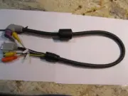 Garmin 010-11425-06 Video/Addio Cable With 2 RCA/ 1 DB/ 1 S-Video Connector