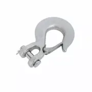 Mil Spec Drop Forged 3/8" Clevis Slip Hook 2,000 Lbs WLL T316 Stainless Steel