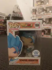 #1866 Dragon Ball Super Broly SSGSS Gogeta Pop Vinyl Figure FSE sticker In Hand