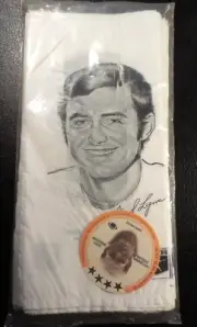 1976 RARE MSA Safelon SEAL/ UNOPEN PKG w/card Terry Bradshaw Pittsburgh Steelers