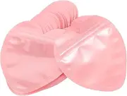 [SHERCHPRY] 100pcs Heart Shaped Resealable Storage Bags for Jewelry Hair Ties Small Items Portable Tidy and Versatile Decorative Sealing Bags for Organizing Accessories