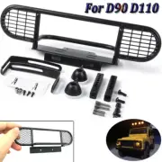 Metal CNC Front Bumper Bar For RC 1:10 D90 D110 RC 4WD Climbing Rock Crawler Car
