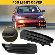 Fog Light Cover Set Fit 2003-2004 Toyota Corolla Left & Right Primed Plastic 2Pc (for: Toyota)
