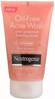 Neutrogena Acne Wash Oil Free Pink Grapefruit Foaming Scrub Fresh 4.2 oz 12 Pack