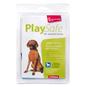 Yours Droolly PlaySafe Soft Adjustable Nylon Muzzle (#4 Large) | For Dogs