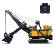 1:25 Scale Metal Electric Rope Shovel Excavator Mining Equipment Heavy RC Digger