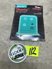 CREATIVE GRIDS #CGRQTA-1 SHORTY ACRYLIC NON-SLIP MACHINE QUILTING TOOL