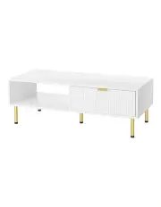 [Levede] Coffee Table 110cm in White