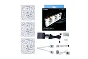 Lian Li UNI FAN TL 120 120mm ARGB White PWM Fan - 3 Pack