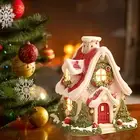 Seasonal Incense Cone Holder Durable Christmas House Burner Festive Snow Winter