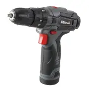 12v Lithium Ion Cordless Drill Screw Driver Set 24pcs Set High Torque, 2-Speed