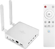 4K Ultra HD Android 11 - Amlogic S905X4-4 GB DDR4 32 GB ROM - 2T2R 802.11 WiFi - 1000m LAN - Bluetooth 5.0 - HDR10 TV Box Set top Box