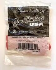 Dunlop 47R3N Jazz III Nylon Guitar Picks 24-Pack Red.