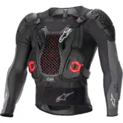 Alpinestars Bionic Plus V2 Black/Anthracite/Red Body Armour Jacket