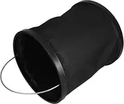 Folding Bucket with Handle: Compact and Lightweight Water Bucket for Camping Picnic Fishing Car Cleaning Outdoor Travel Easy to Carry and Store