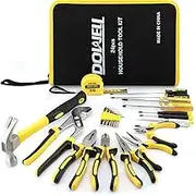 DOWELL 24 Piece Homeowners Tool Kit Repair Hand Tool Kit with Portable Tool Bag