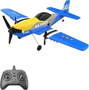 GoolRC RC Plane 3 Channel Remote Control Airplane, 2.4GHz RC Aircraft, Easy to Fly RC Glider Fighter with Gyro Stabilizer for Kids & Beginners